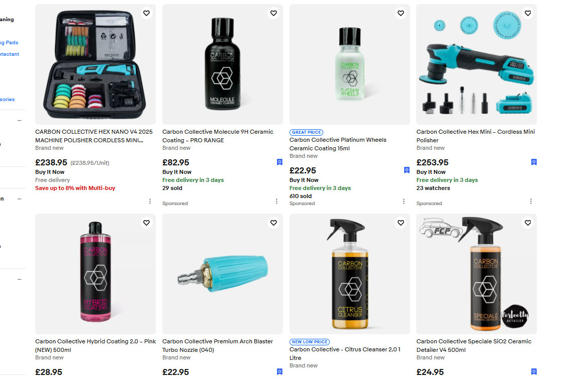 Buy Carbon collective products off of eBay